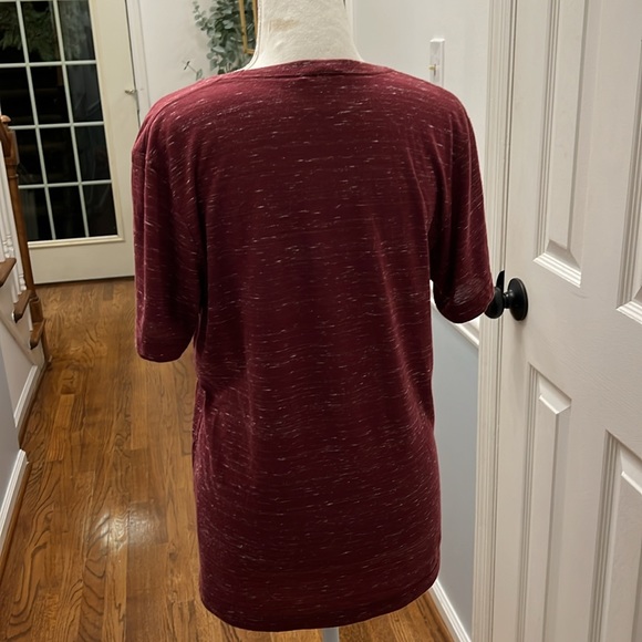 MY DOG IS MY BETTER HALF TEE - Burgundy or Crimson - SIZE SMALL - Picture 3 of 6